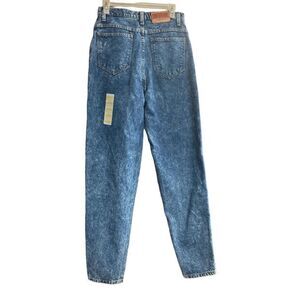 SASSON Modern Basics Women’s Distressed Relaxed Fit Jeans Size 12 Blue Mom style